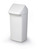Durable Abfallbehälter mit Schwingdeckel in weiß. Kapazität: 40 L Maße: 330 x