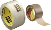 3M Scotch Ruban adhésif d'emballage 313, PP, 50 mm x 66 m (9068919)