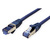 VALUE Patchkabel Kat.6A (Class EA) S/FTP (PiMF), LSOH, blau, 0,15 m