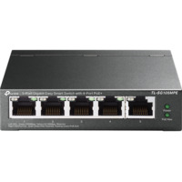 TP-Link - TL-SG105MPE - 5-Port Gigabit Easy Smart Switch with 4-Port PoE+