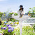 Relaxdays Vogeltränke Gusseisen, Vogelbad mit Ständer, Wildvogeltränke für Garten, antikes Design, 74,5cm hoch, Farbwahl