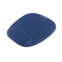 KENSINGTON Egérpad csuklótámasszal (Foam Mousepad with Integral Wrist Rest, Blue)