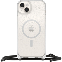 OtterBox React Necklace Case MagSafe Apple iPhone 14 Plus Stardust - Transparent - Schutzhülle mit Kette/Umhängeband