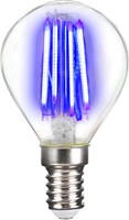 LED-Deko-Tropfenlampe E14 blau LM85311