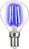 LED-Deko-Tropfenlampe E14 blau LM85311
