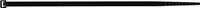 NORDWEST Handel AG Opaska zaciskowa kabli długość 140 mm, szerokość 3,5 mm poliamid czarny nie odpo