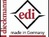 EDI 2503/0000/00 Hausnummer Ziffer 3 Edelstahl matt 150 mm Breite 100 mm