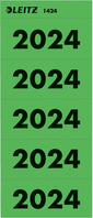 LEITZ Jahreszahl Etiketten 2024 1424-00-55 grün 100 Stück