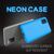 NALIA Neon Hülle für Samsung Galaxy S20 FE, Slim Handy Case Schutz Tasche Cover Blau