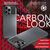 NALIA Carbon Look Cover compatible with iPhone 15 Pro Max Case, Matt Black Silicone Bumper with Carbon Fibre Structure, Slim Anti-Fingerprint Scratch-Resistant Non-Slip Shockpro...