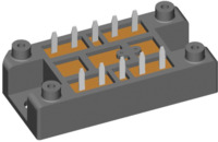 Thyristor-Modul, 1600 V (RRM), V1-A-Pack, Littelfuse MCMA110P1600VA