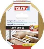 Kétoldalú ragasztószalag 25 m x 50 mm, 1 tekercs, TESA 05696-10 Flooring Tape Extra Strong
