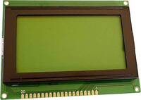 Display Elektronik LC kijelző Fekete Sárga-zöld 128 x 64 Pixel (Sz x Ma x Mé) 93 x 70 x 10.8 mm