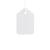 ValueX Reinforced Coloured Strung Tag 37x24mm White (Pack 1000) T257838