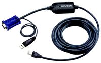 USB VGA KVM Adapter (5M Cable) Built in 4.5m Cat 5 cable KVM Cables