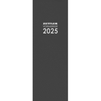 Tagevormerkbuch 801 10,4x29,6cm 2 Tage/1 Seite anthrazit 2025