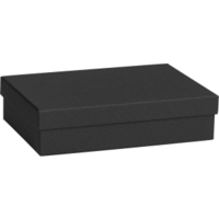 Geschenkbox 24x6x16,5cm One Colour schwarz
