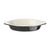 Vogue Black Oval Gratin Dish Made of Cast Iron with Non-stick Surface - 650ml