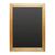 Olympia Wall Mounted Chalkboard for Liquid Chalk Pens Made of Melamine 450x600mm