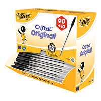Kugelschreiber BIC Cristal Original Value Pack 90+10 (BLAU)