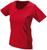 Damen-T-Shirt Basic-T, tailliert, Gr. 2XL,rot