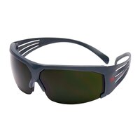 3M™ SecureFit™ 600 Schutzbrille, graue Bügel, Antikratz-Beschichtung, Schweißglas Schutzstufe 5.0, SF650AS-EU