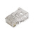 RJ45 Modulaire onafgeschermde Cat.6 (Class E) connector, 10 St.