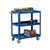 Works 3-Tier Trolley Blue (L670 x W400 x H900mm, 150kg Capacity) 329944