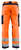 Multinorm Bundhose Inhärent 1588 High Vis orange/marineblau - Rückansicht