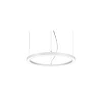 LED Pendel-Ringleuchte BIRO CIRCLE, IP20, Ø 120cm / 5cm, direkt, 78W 4000K 8482lm, DALI dimmbar, weiß