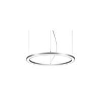 LED Pendel-Ringleuchte BIRO CIRCLE, IP20, Ø 120cm / 3.5cm, direkt, 78W 4000K 9401lm, DALI dimmbar, silber