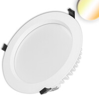 LED Downlight UGR<19, BAP geeignet, Colorswitch, CRI >90, dimmbar, Ø28cm, 35W 3000|3500|4000K 3050lm 90°