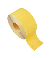 Rollos papel lija Óxido de Aluminio amarillo (120 mm x Gr.180)