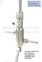 Durchflussreaktor FC7K für Ultraschall-Homogenisatoren UP200Ht/UP200St Edelstahl | Typ: FC7K