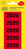 Jahreszahlen 2020, rot, 60 x 26, 100 Etiketten