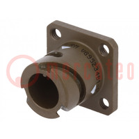 Connector: military; socket; male; PIN: 2; size 10SL; VG95234; olive