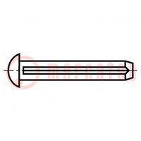 Rivetto distanziale; BN 688; Lung.rivetto: 4mm; Dim.rivetto: 2mm