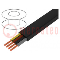 Wire; H07VVH6-F; 4G1.5mm2; unshielded; 450V,750V; Cu; stranded