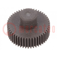Spur gear; whell width: 16mm; Ø: 21mm; Number of teeth: 40; ZCL