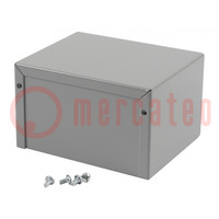 Enclosure: multipurpose; X: 102mm; Y: 127mm; Z: 76mm; 1411; aluminium