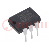 Relay: solid state; Icntrl max: 100mA; 500mA; max.400VAC; THT; DIP6
