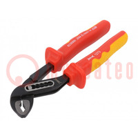 Pliers; insulated,adjustable; 175mm