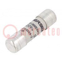 Fuse: fuse; gG,time-lag; 10A; 500VAC; 250VDC; 10x38mm