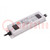 Power supply: switched-mode; LED; 150.2W; 48VDC; 3.13A; 100÷305VAC