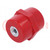 Support insulator; L: 63mm; Ø: 33mm; Uoper: 1.5kV; UL94V-0; Body: red
