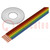 Cable: de cinta; TLWY; 8x0,35mm2; cuerda; Cu; sin blindaje; PVC