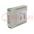 Power supply: switched-mode; for DIN rail; 18W; 12VDC; 1.5A; 77%