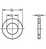 ISO 7092 Scheiben 10 (10,5x18x1,6), für Zylinderschrauben, Messing blank