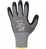 Opti Flex Handschuh Nitril Optimate, Gr. 10 grau/schwarz