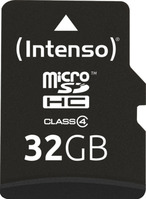 Intenso microSD-Card Class4 32GB Speicherkarte